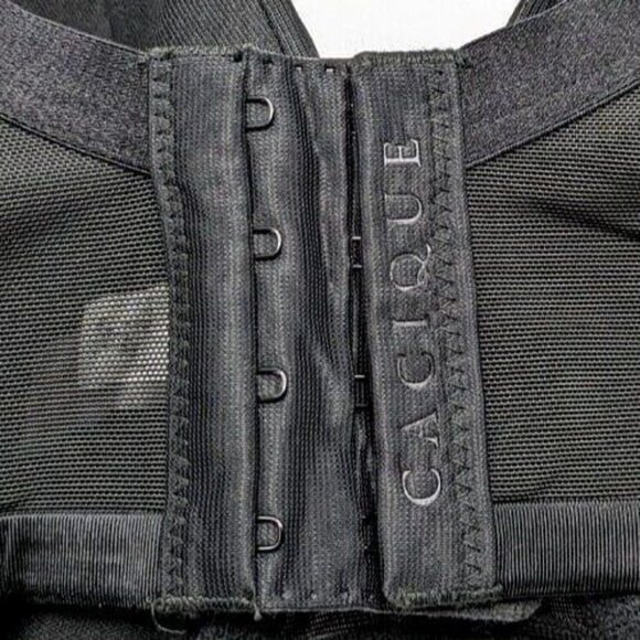 Cacique Bra Smooth Balconette Underwire Plus Size 44H Black Lane Bryant - Picture 7 of 9